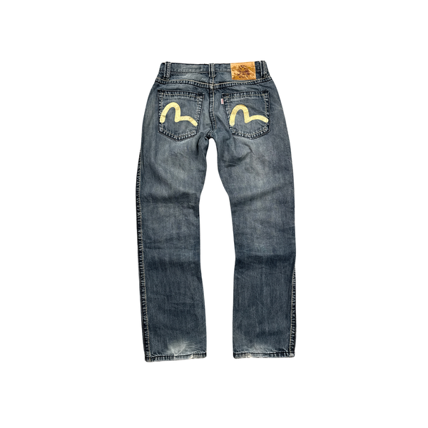Evisu straight fit jeans (M)
