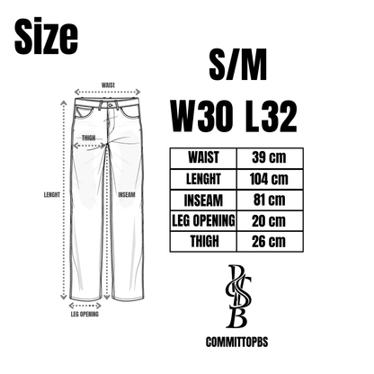 Vanquish Straight fit jeans (S/M)